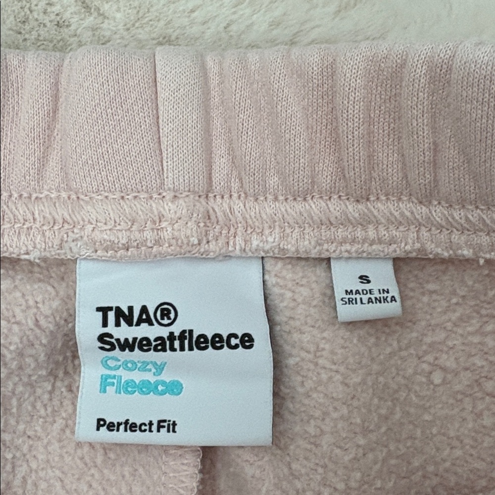 TNA Women's Soft Pink Athletic Shorts - Picture 2 of 3